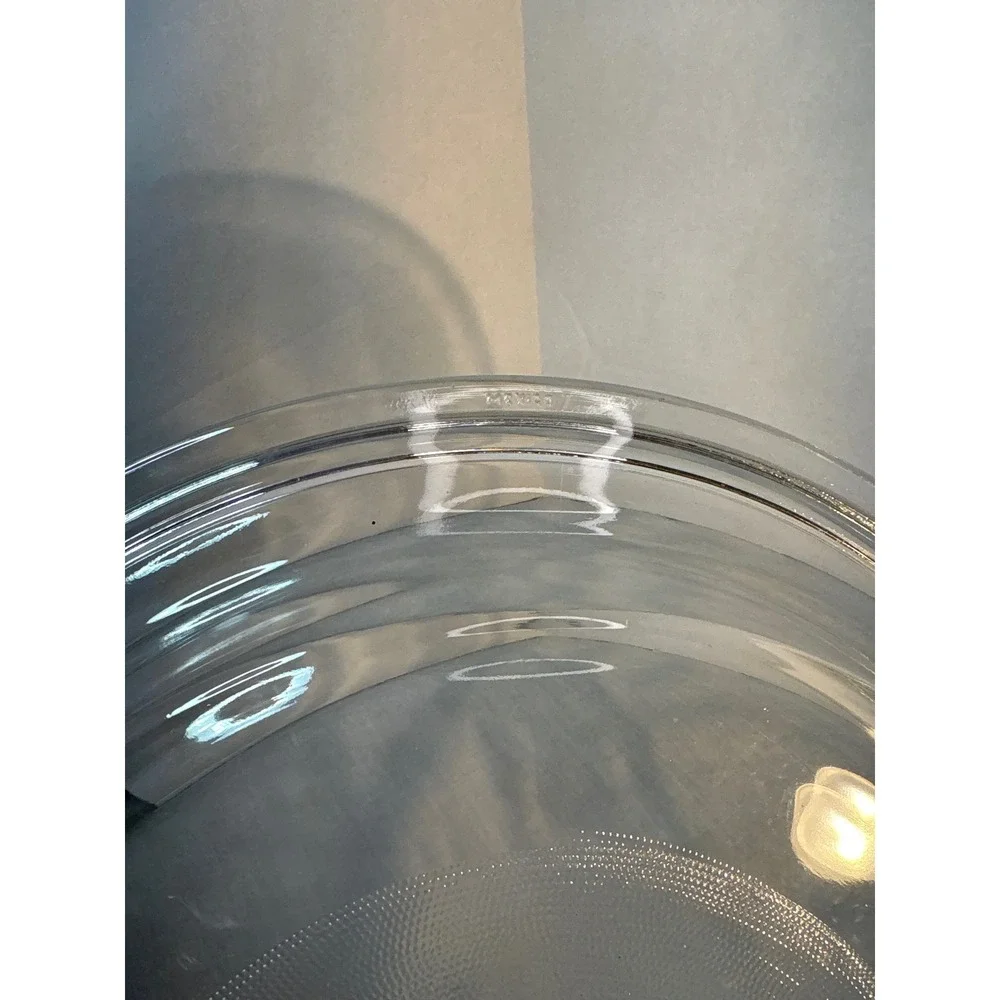 Clear Glass Casserole Dish Lid Replacement 10 Inch Diameter with Handle